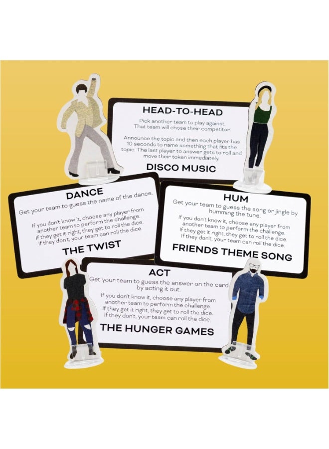 Spin Master Games Mind The Gap Deluxe Trivia Game - A Trivia Board Game for The Generations Gen Z Millennial Gen X Boomer Family Games, Trivia Game for Adults & Kids 10+ - Image 4
